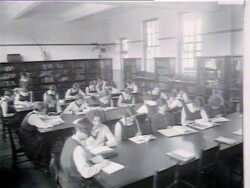 Sydney Girls High School. Library, 1930.