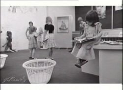 Young children, Casuarina Public Library, 1980.